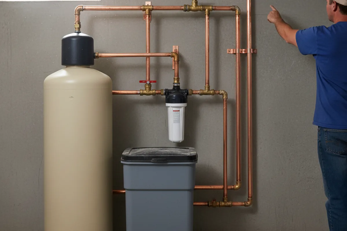 Whole-house water treatment system installed in Crofton